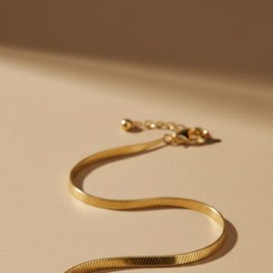 Golden Snake Chain Bracelet